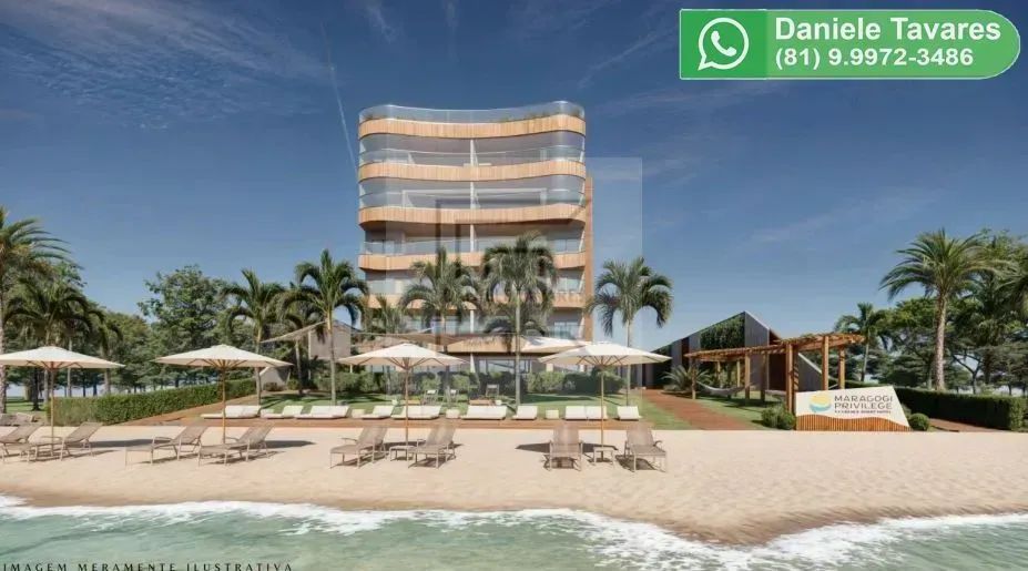 Flat a venda em Maragogi - Praia de Peroba - Condomínio a beira Mar