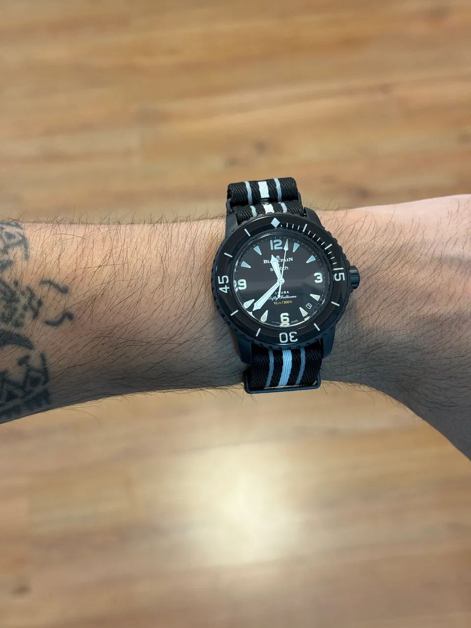 Blancpain X Swatch Ocean of Storms, completo - Acessórios - Vila
