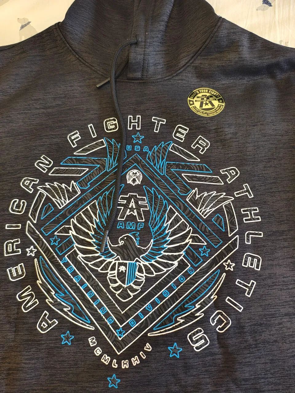 Moletom estilo Affliction American Fighter G (Novo) - Foto 3