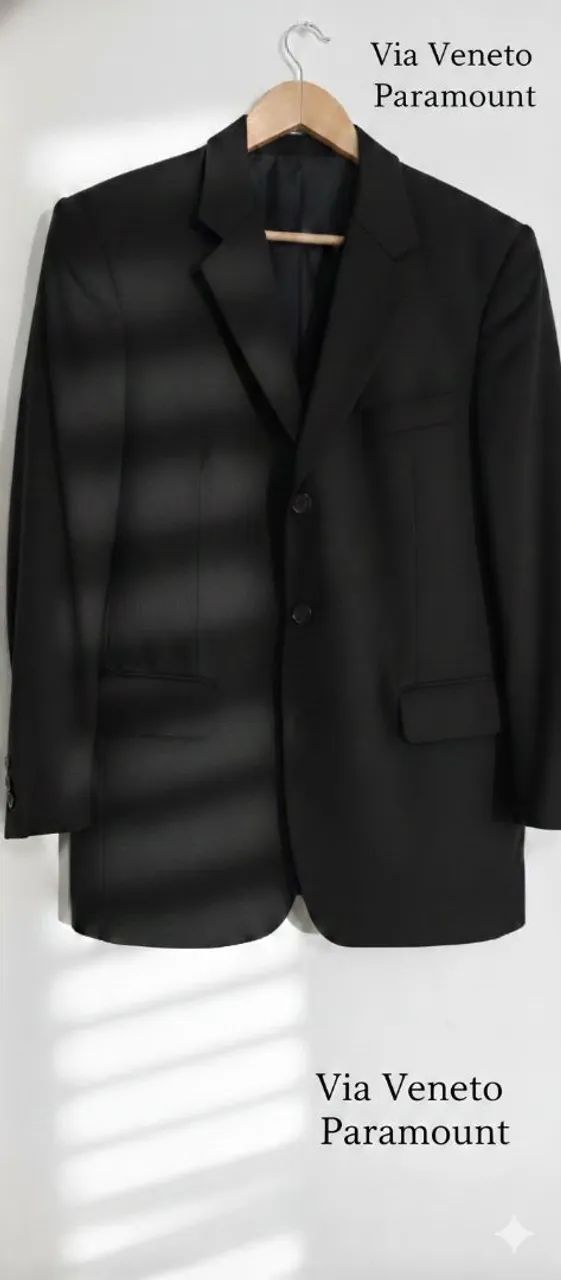 Blazer Via Veneto preto