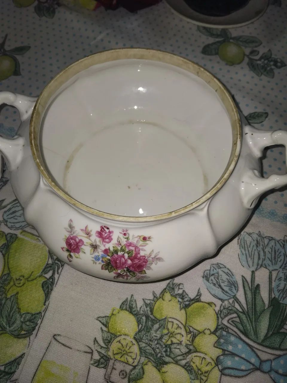 Sopeira  de porcelana  antiga - Foto 5