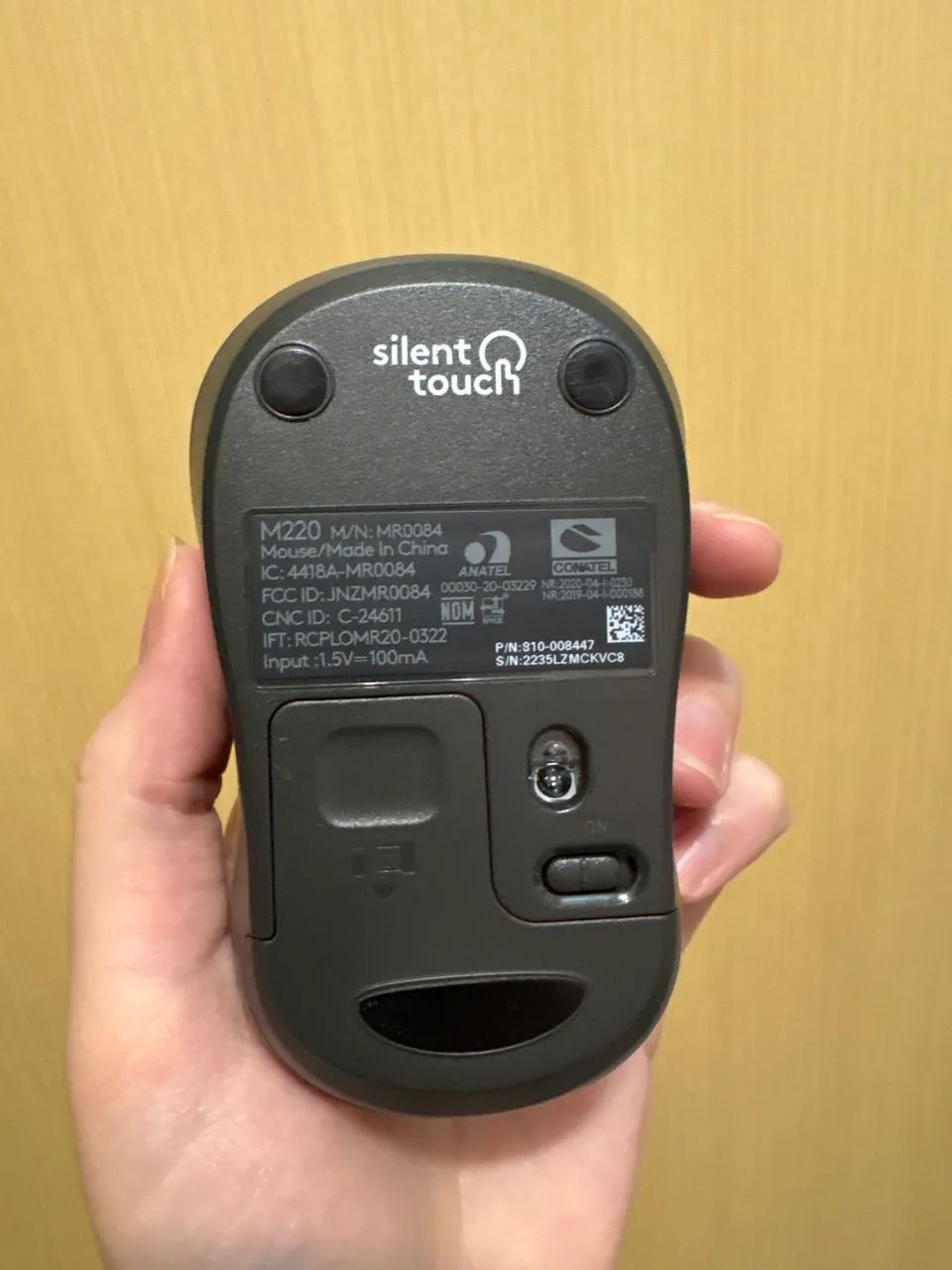 Mouse logitech sem fio silent touch - Foto 2