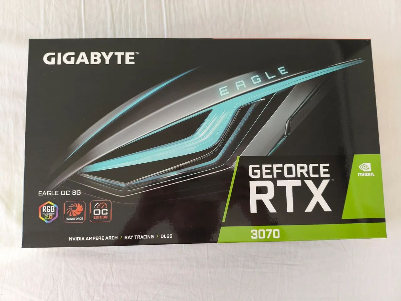 Placa de vídeo Nvidia RTX 3070 OC Gigabyte Eagle - Foto 3