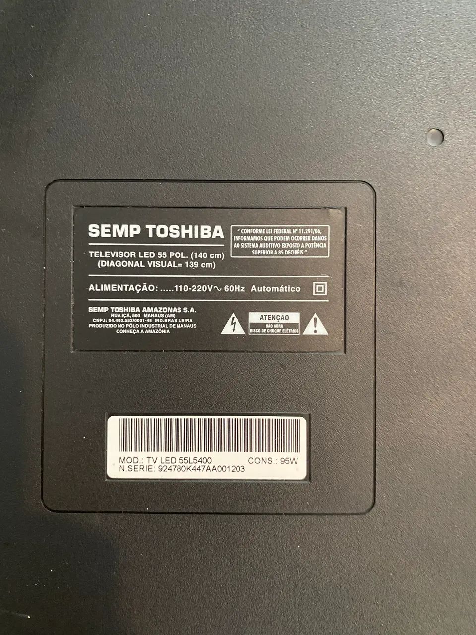 Vendo TV 55 polegadas 