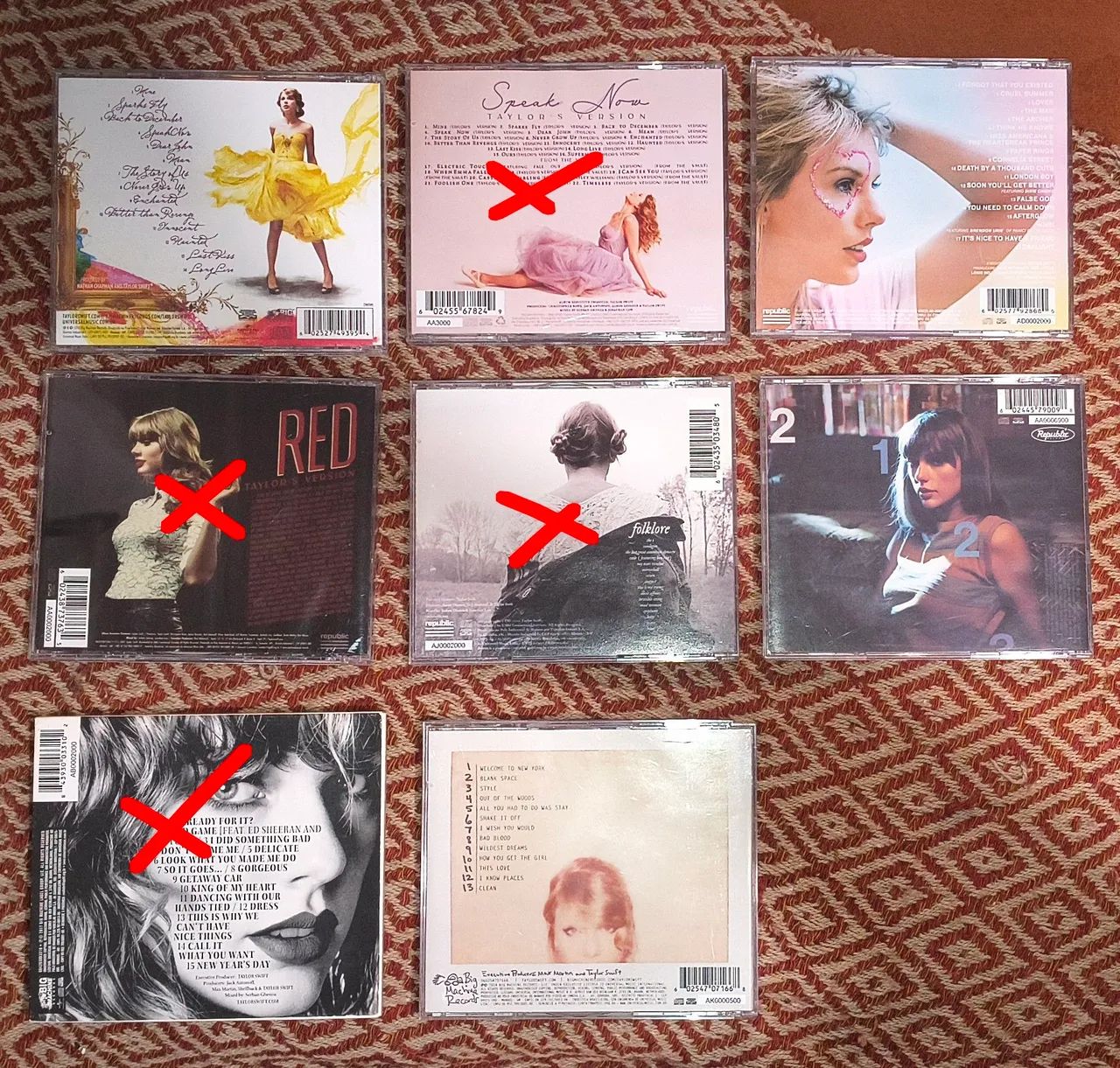 CDs Taylor Swift - Speak Now - Lover - Midnights - 1989 - Foto 2