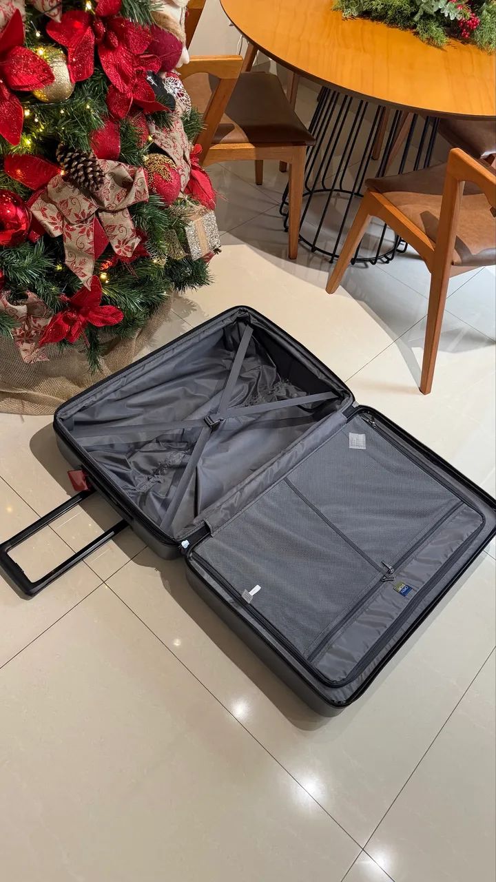 Mala cinza para viagem 23kg direto dos EUA - Foto 4