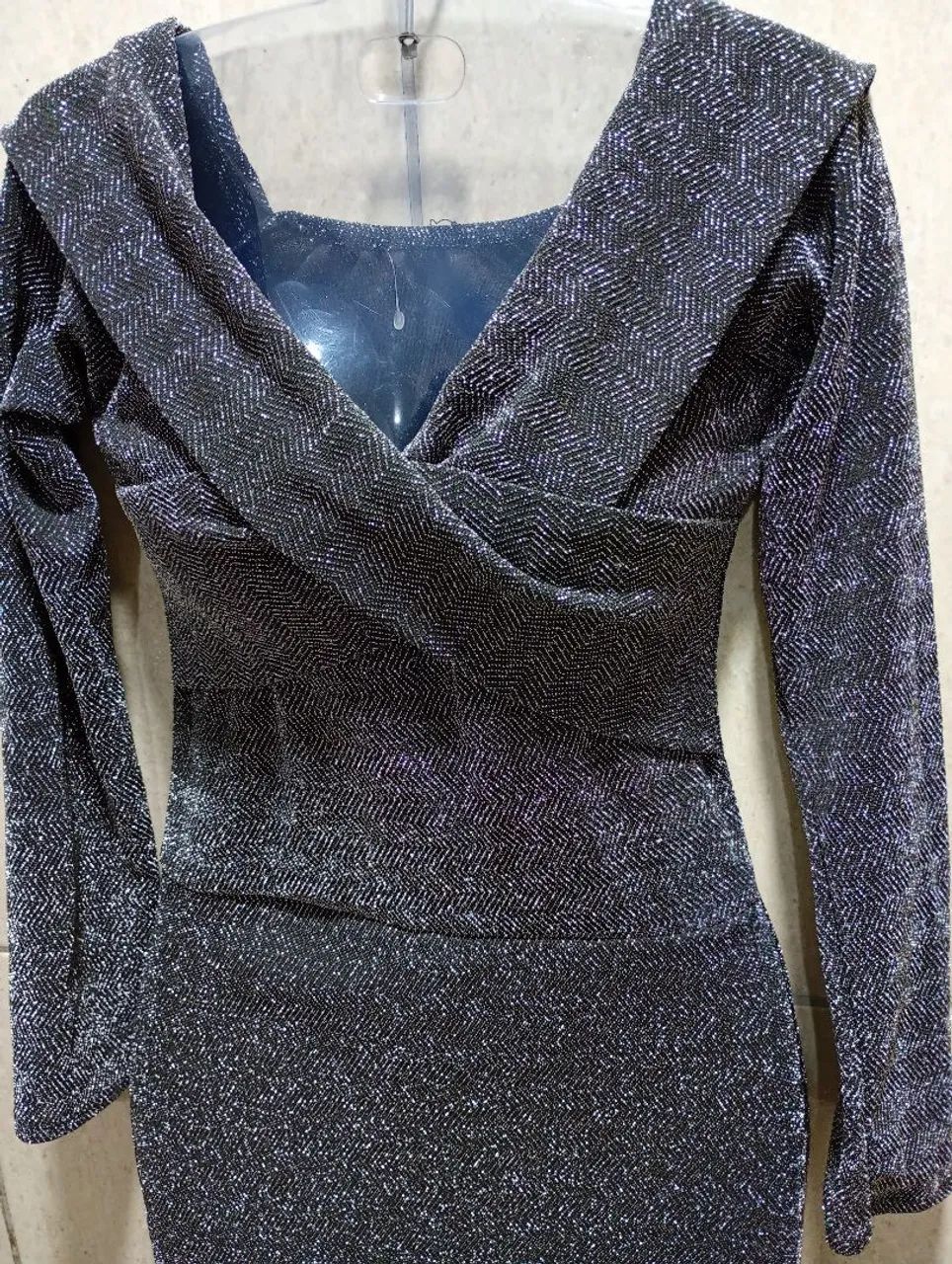 Vestido de festa em lurex  - Foto 2