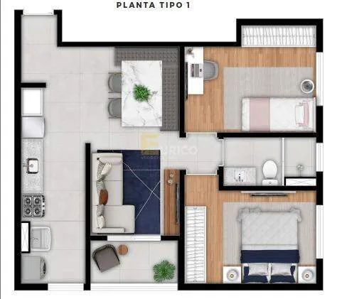 Apartamento à venda no Residencial Baluarte em Vinhedo/SP - Foto 4