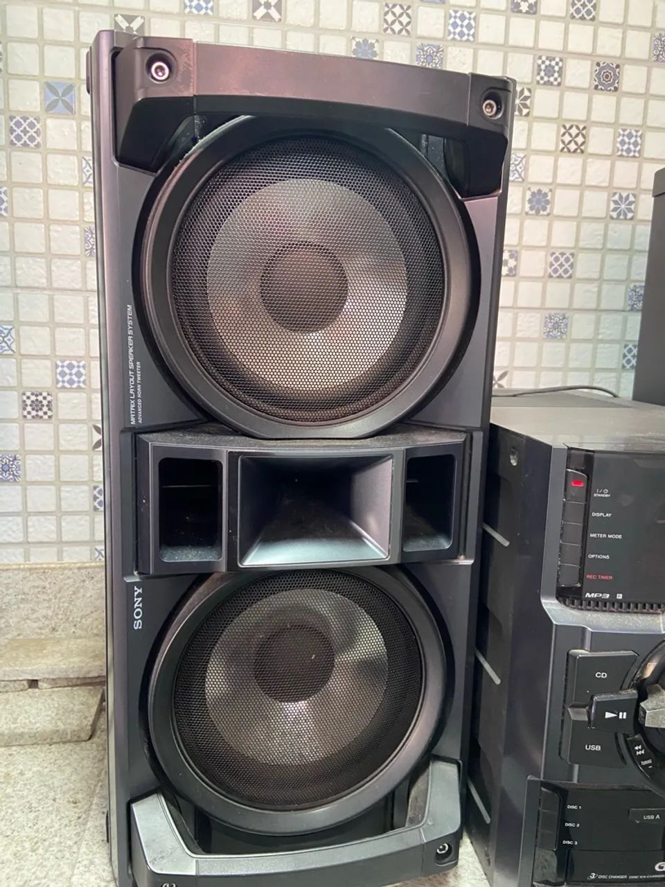 Mini System Sony MHC GPX77  - Foto 3
