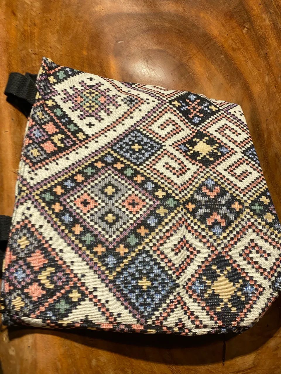 Bolsa Tote Bag Feminina Étnica Boho Estampada Com Zíper - Foto 3