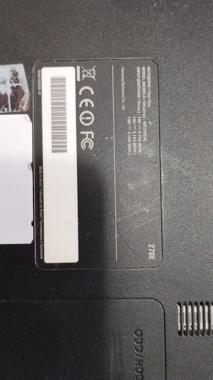 Notebook Samsung np270 - Foto 4
