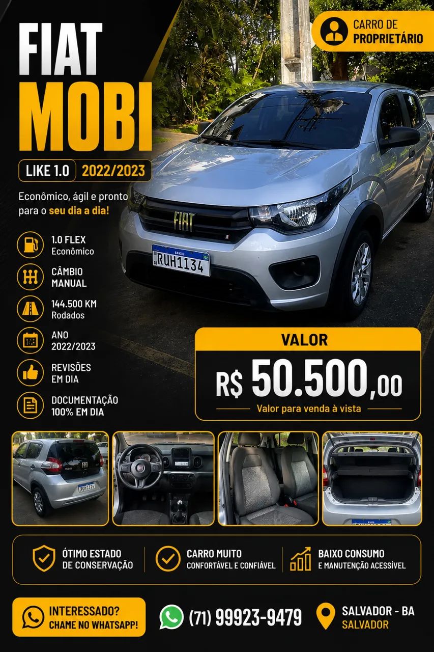 Fiat Mobi 2023