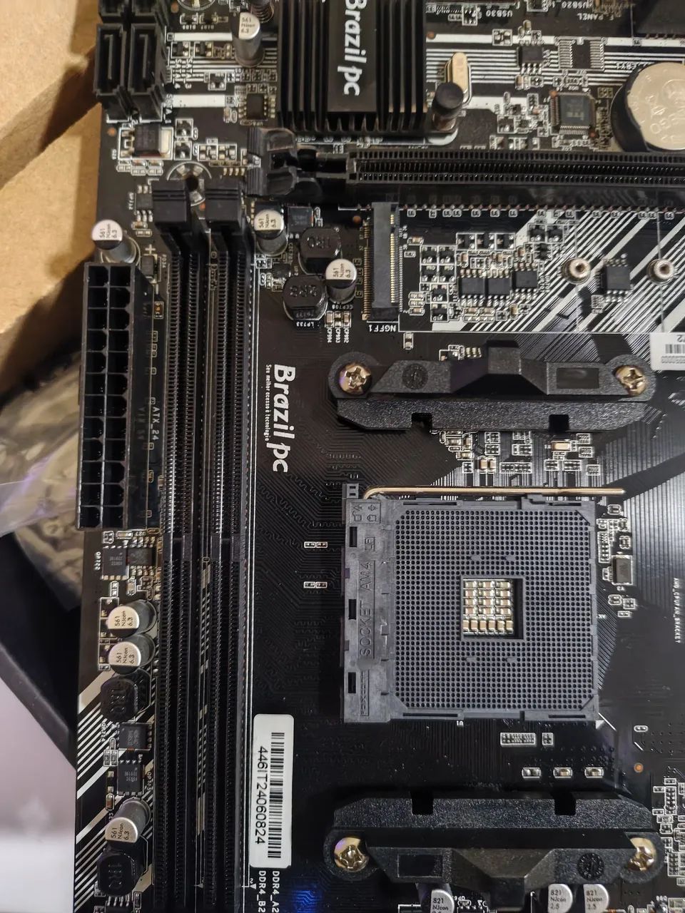 Placa mãe b450 da Brazil Pc 