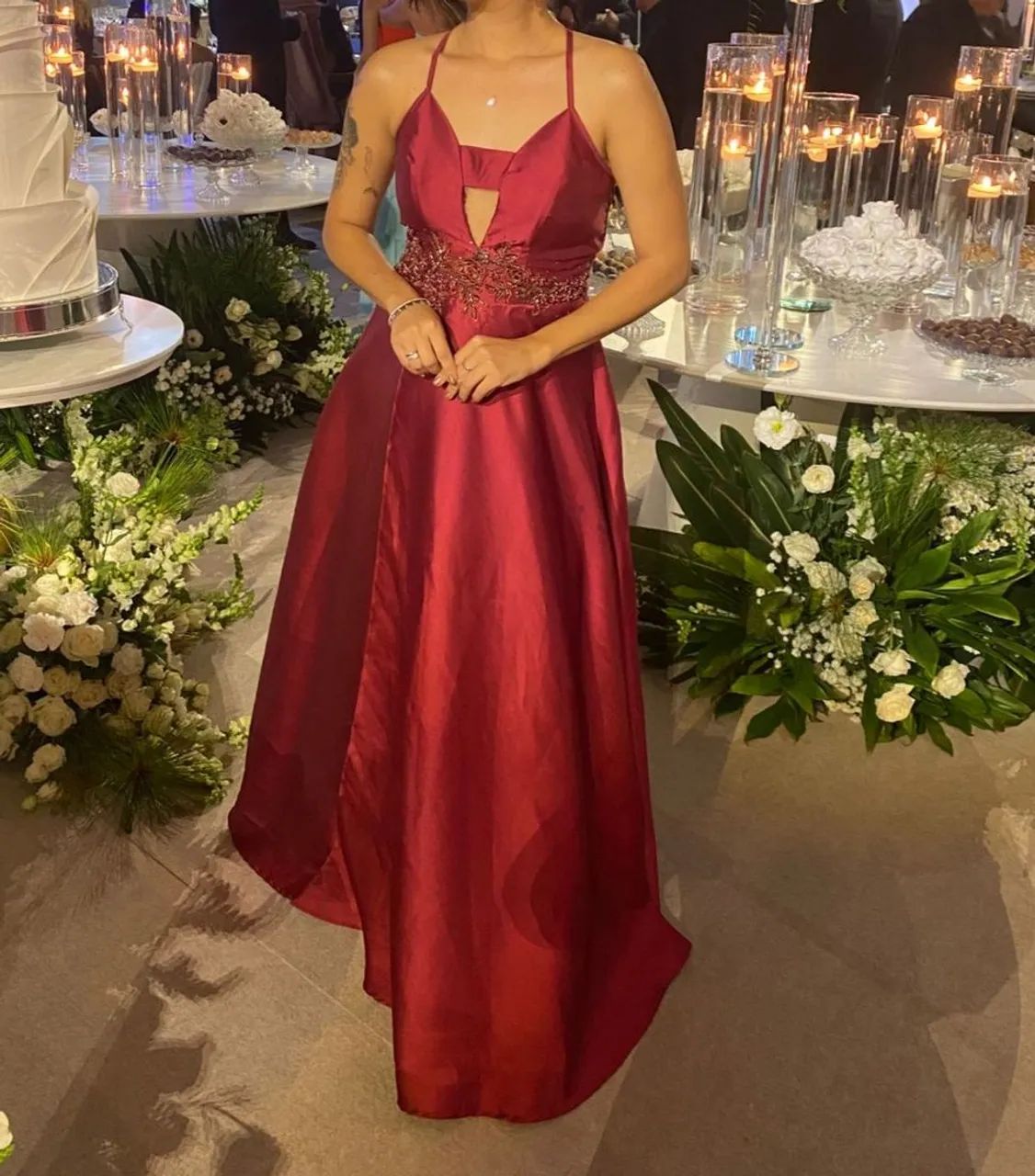 Vestido longo de Festa
