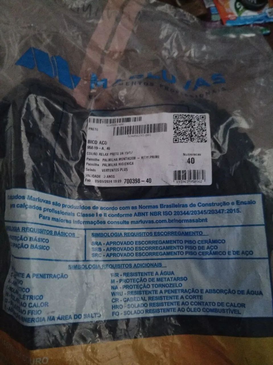 Botina EPI N:40