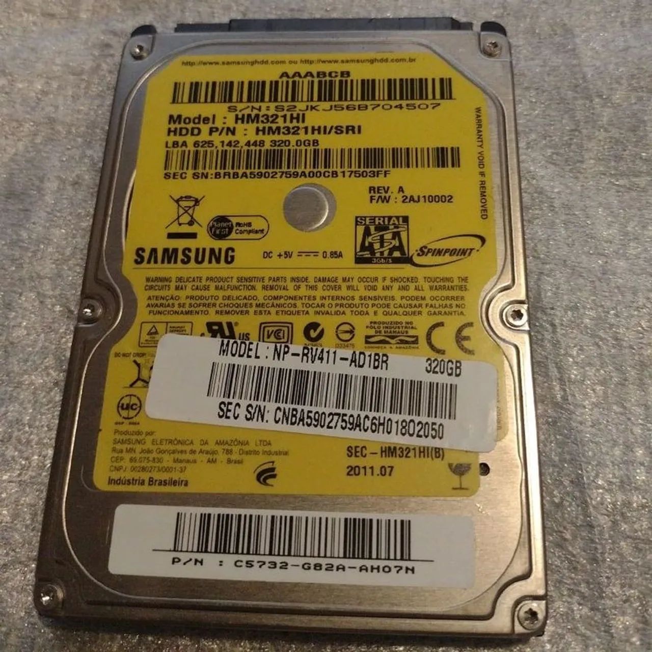 HD 320GB NOTEBOOK - Foto 2