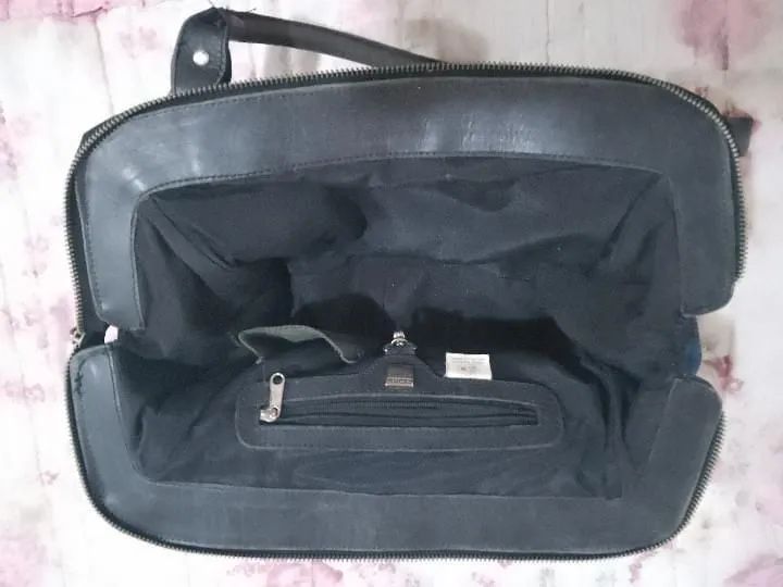 Bolsa Cristófoli Feminina Azul-Marinho - Foto 4