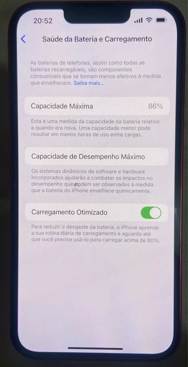 Iphone 13 vermelho - 128gb - Foto 3