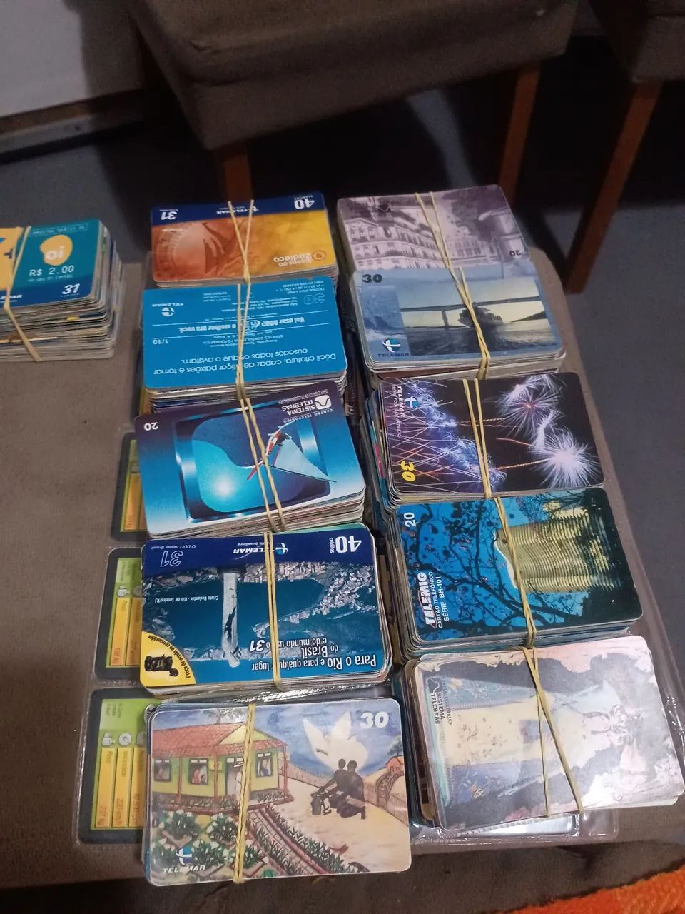 Vendo coleção de Cartões telefônico 2.480 cartões  - Foto 5