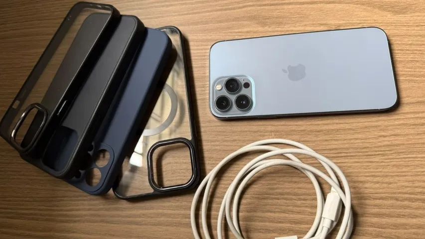 Iphone 13 pro max 256gb azul sierra