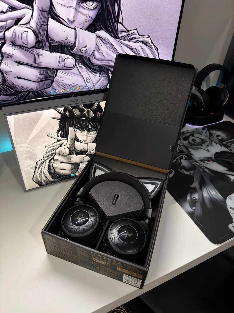 Headset Razer Kraken Kitty V3 PRO - Foto 3