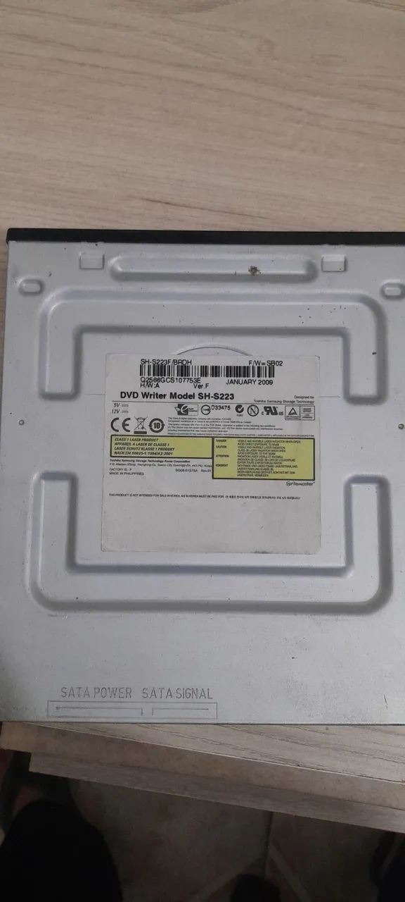 DVD WRITER - DVD GRAVADOR E LEITOR P/PC INTERNO