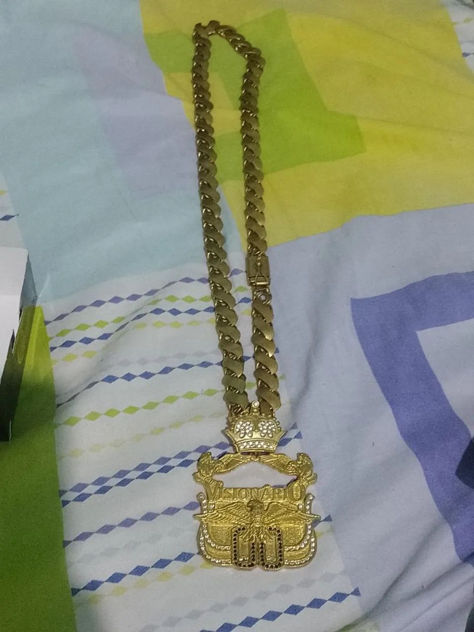 Corrente de moeda antiga