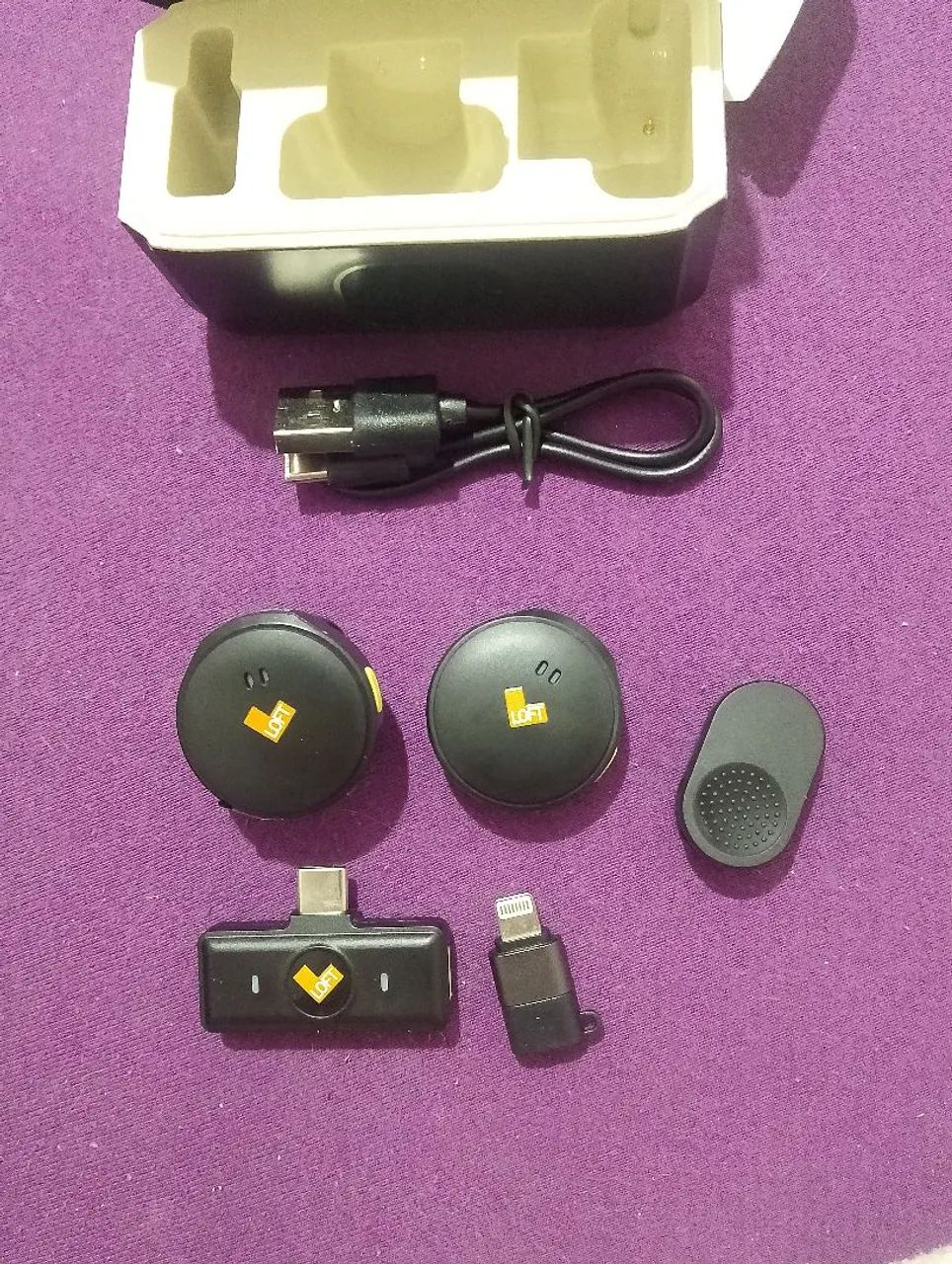 Microfone de lapela Wireless - Foto 6