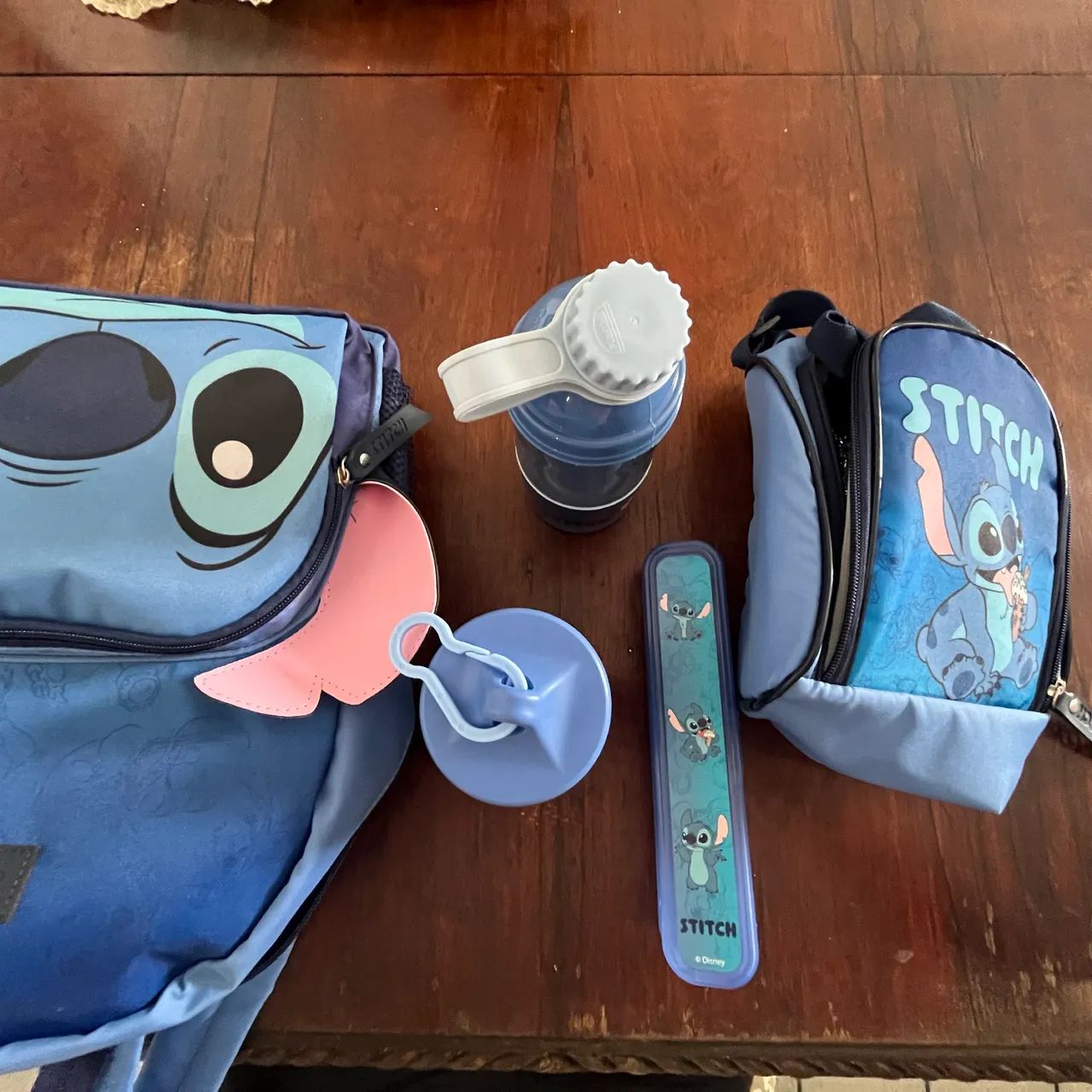 Conjunto mochila Stitch Disney original - Foto 2