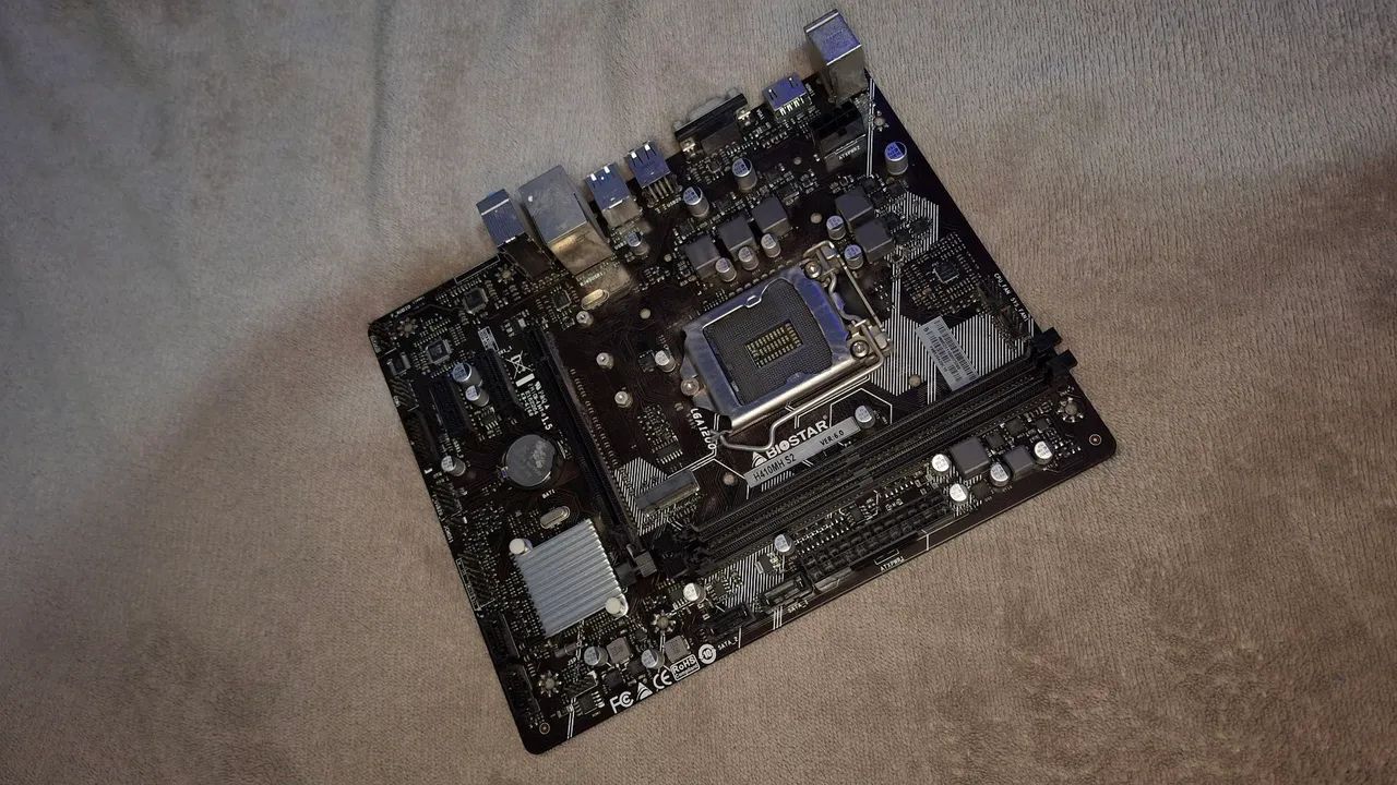 placa-mãe biostar h410mh s2 - usada - Foto 2