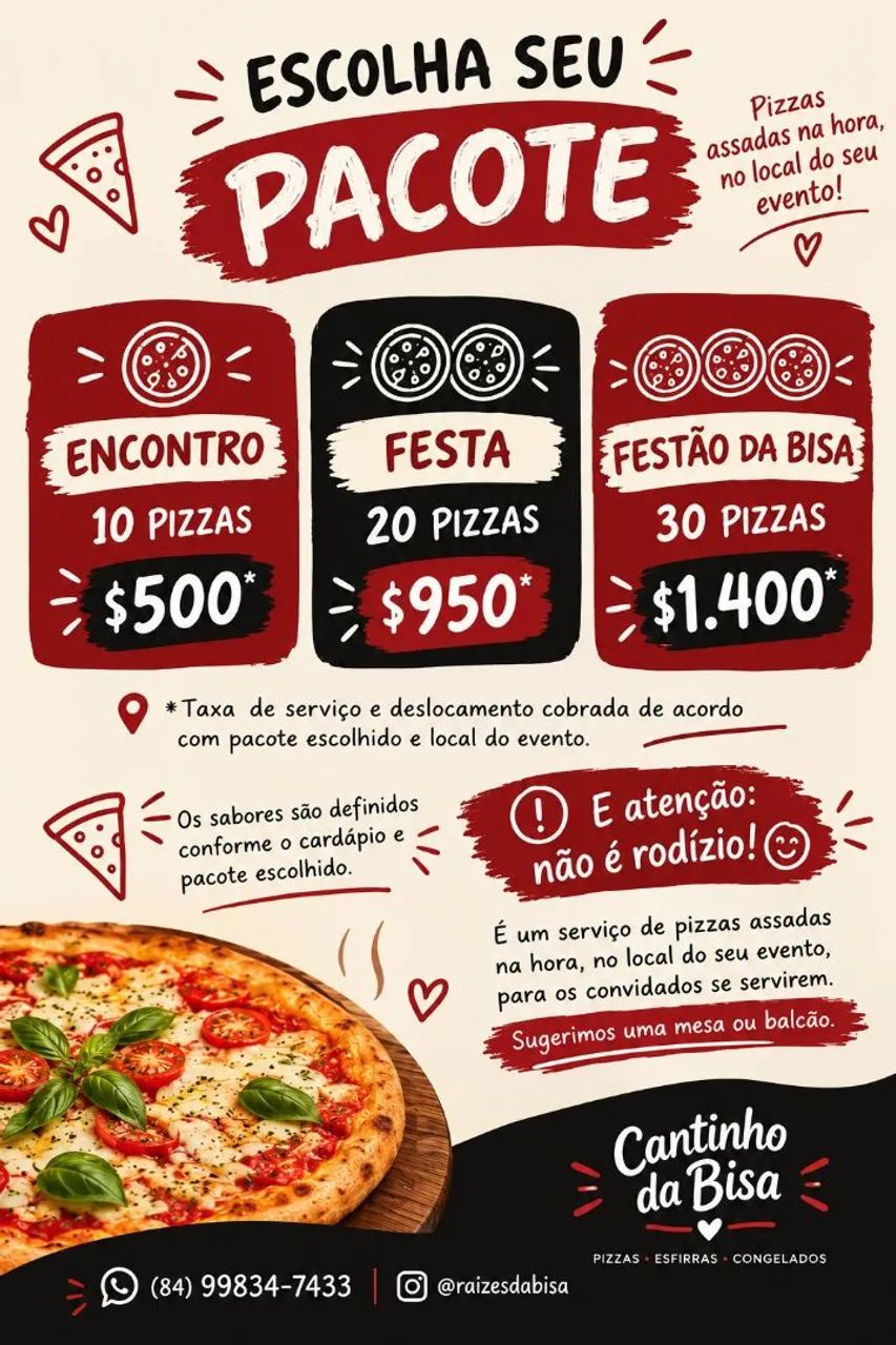 Pizza em casa