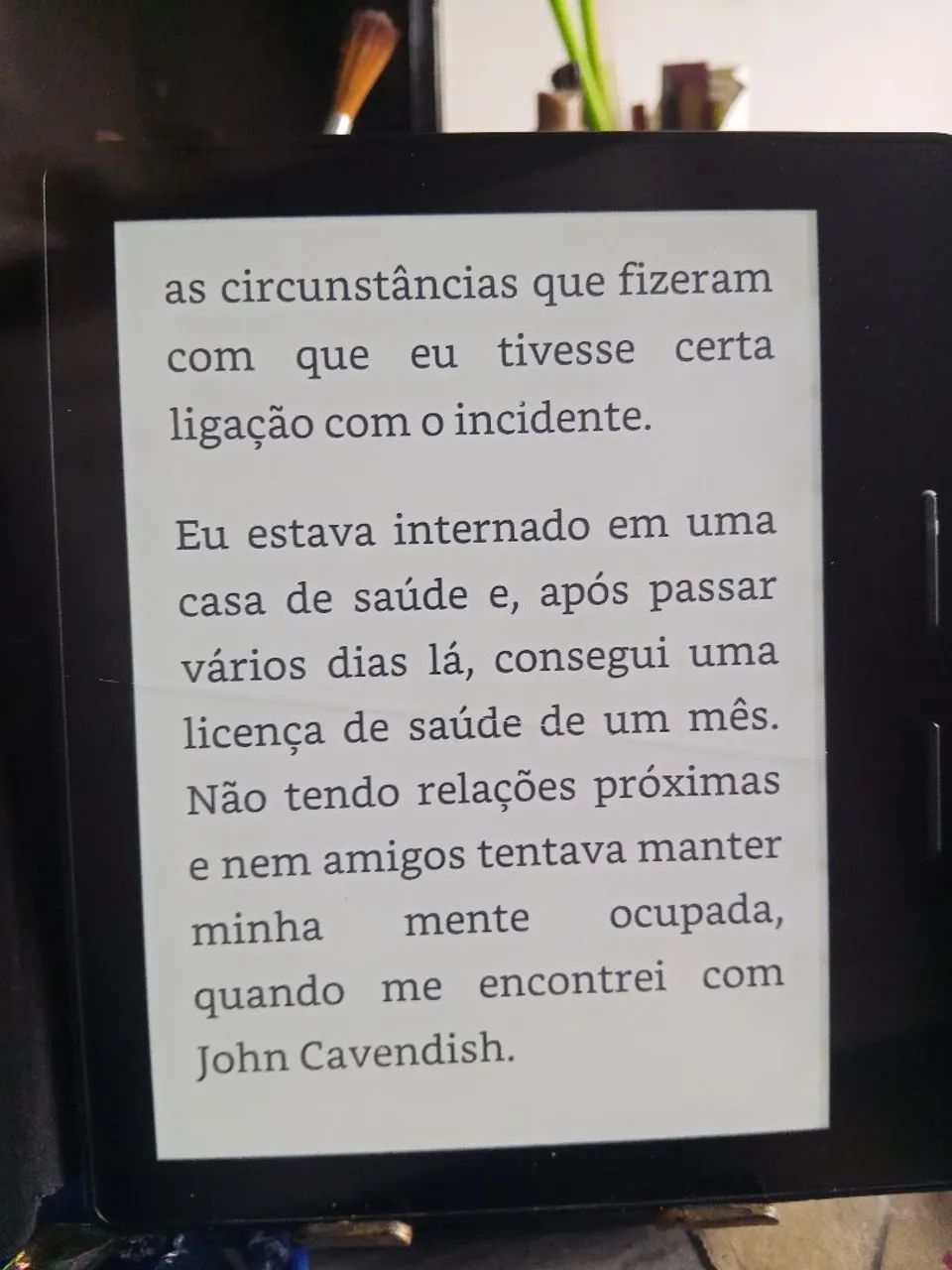 Kindle Oasis 8a geração com capa carregadora - Foto 4