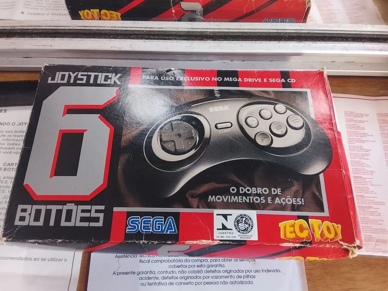Controle sega mega drive 3  - Foto 3