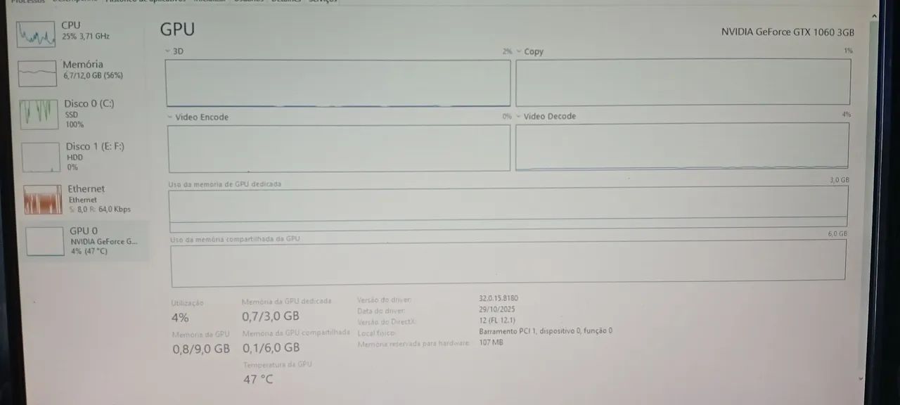 Gtx 1060 3gb gigabyte - Foto 6