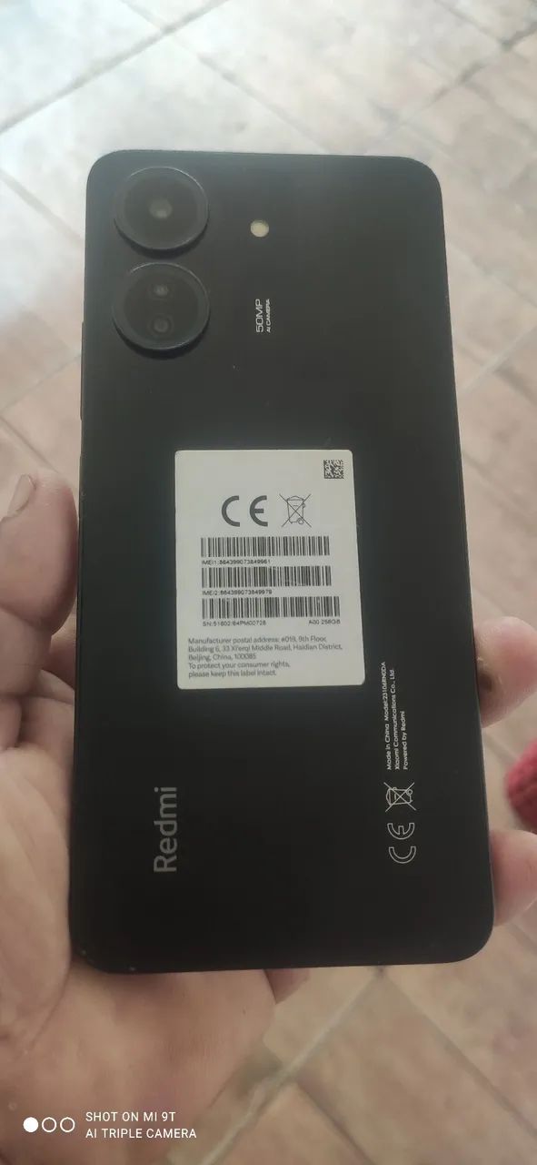 Celular redmi 13c 256 GB todo original - Foto 2