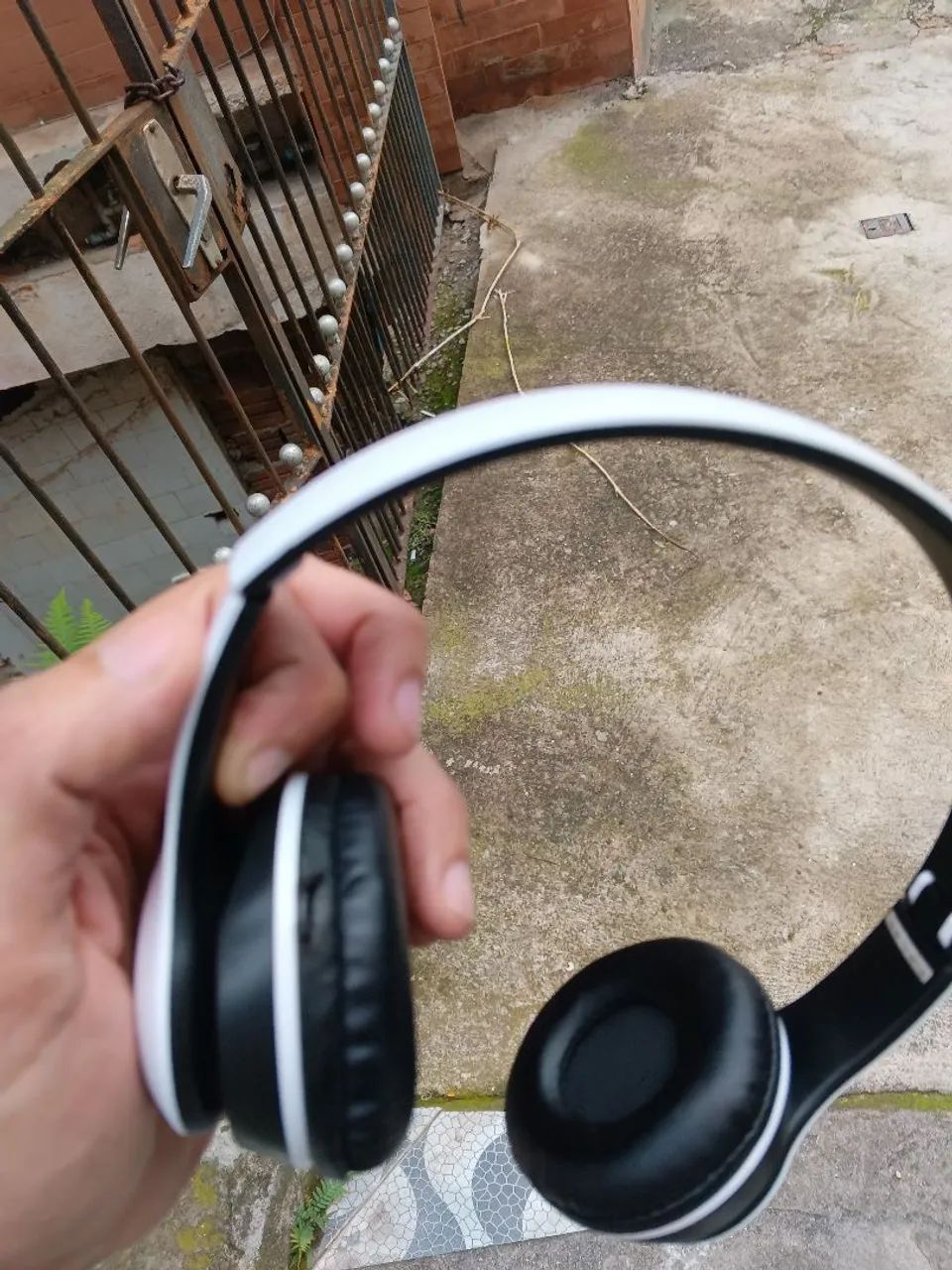 Headset headphone sodado errado do lado esquerdo  - Foto 4