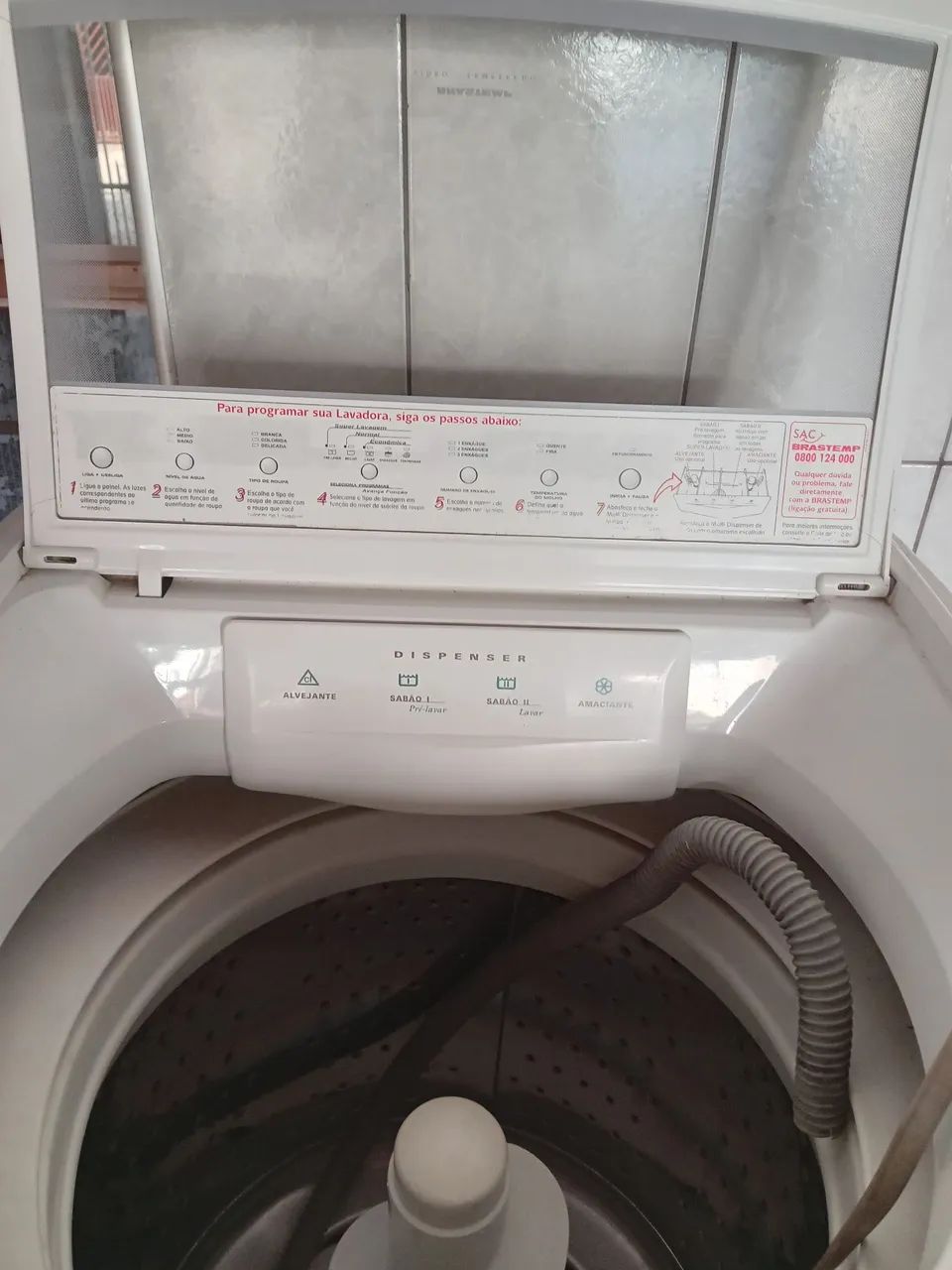 Maquina de lavar Brastemp,funcionando perfeitamente 