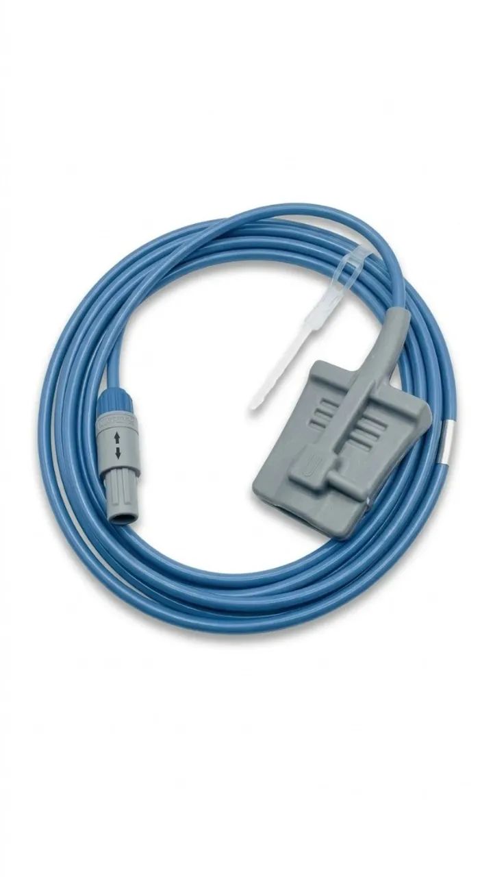 Sensor De Spo2 Soft Reutilizável Compatível Com Nihon Kohden
