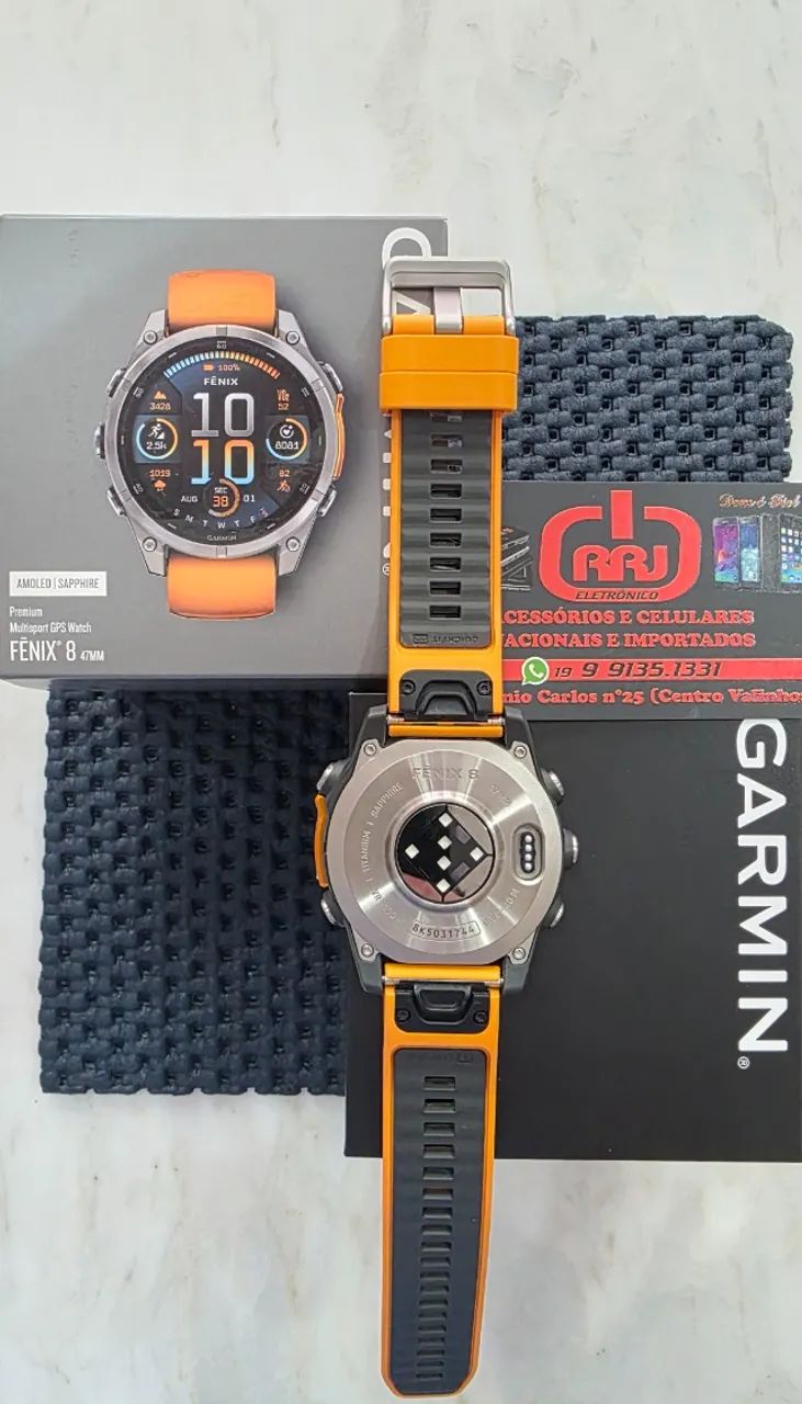 Garmin Fénix 8 47mm Amoled Safira - Foto 4