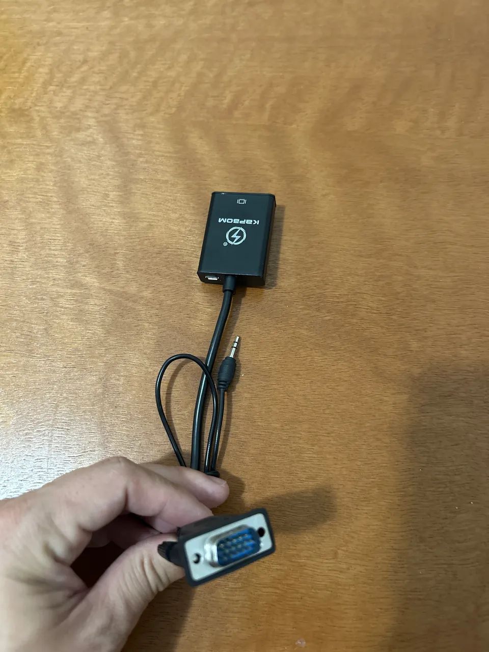 HDMI fêmea > VGA macho COM áudio - Foto 3