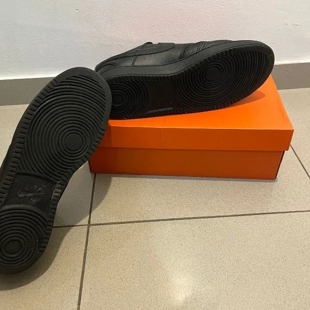 nike court vision low - preto - Foto 5