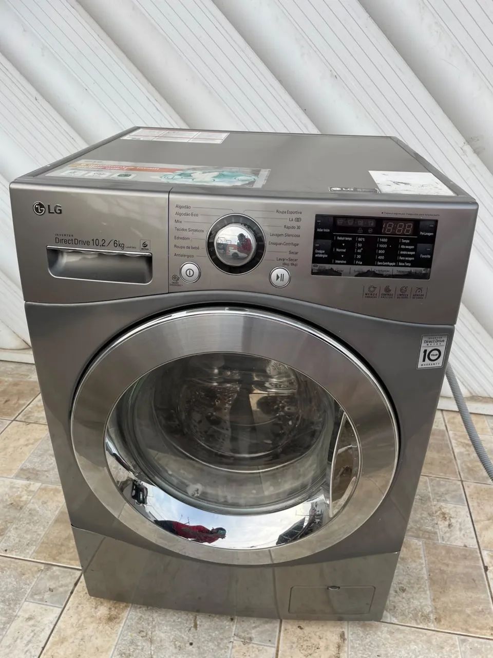 Lava e Seca LG 10kg Seminova  - Foto 3
