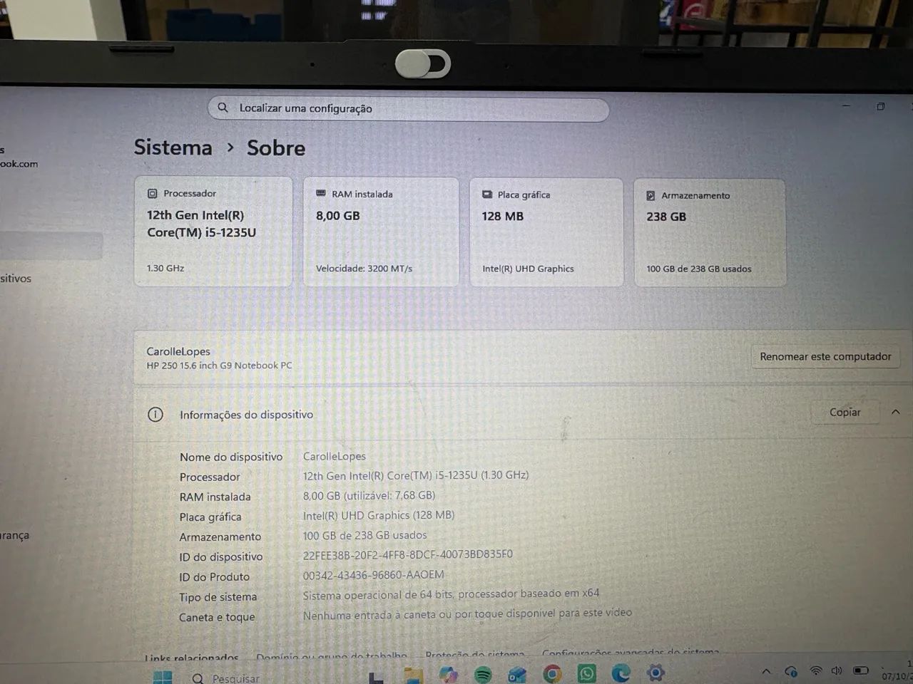 Vendo notebook HP - Foto 4