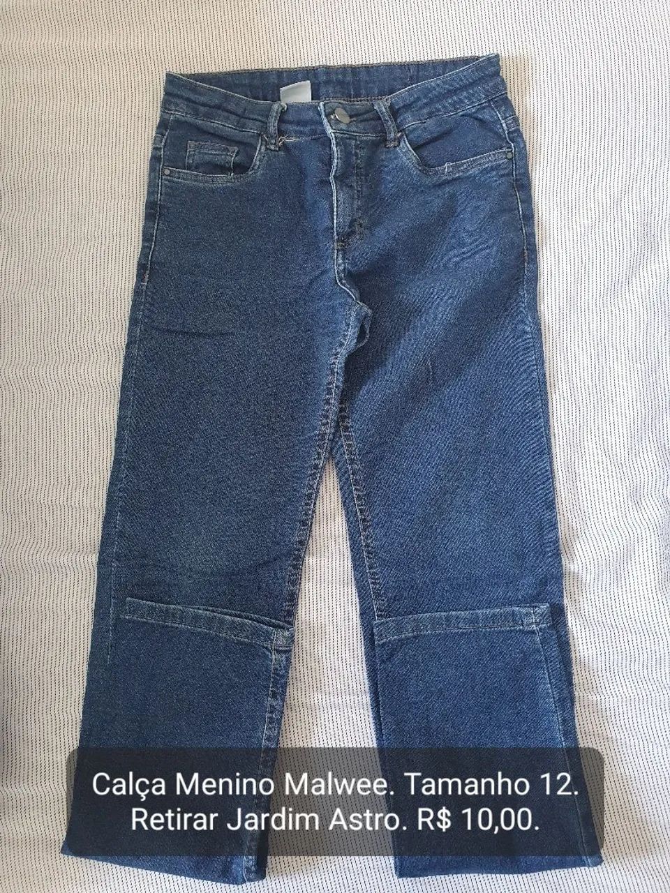 Calça Jeans Malwee Tamanho 12