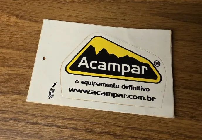 Adesivo da Marca Acampar - Foto 3