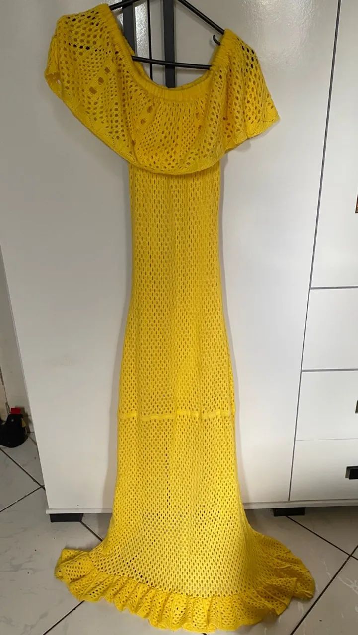 Vestido crochê  - Foto 4