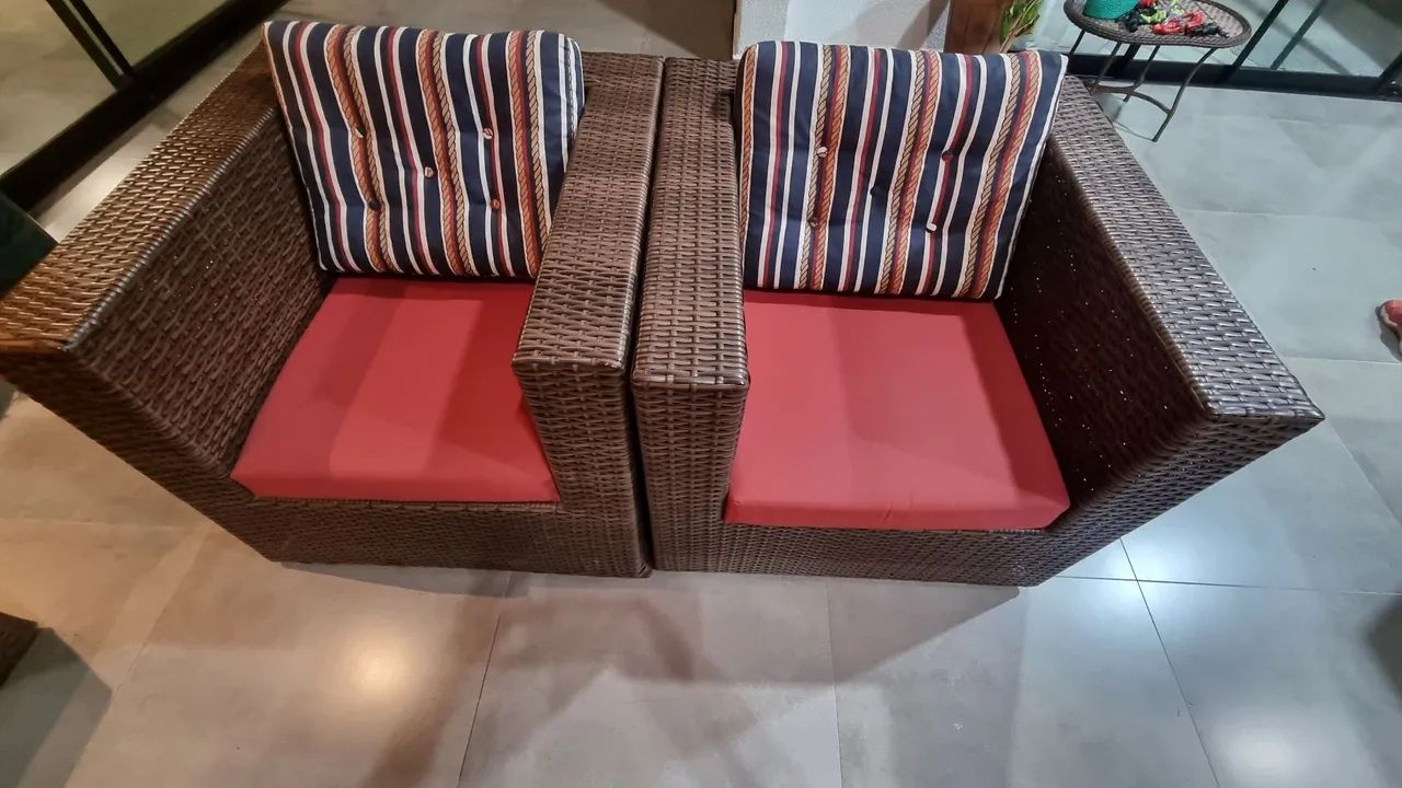 Jogo de sofá de junco ! 65104746110339123