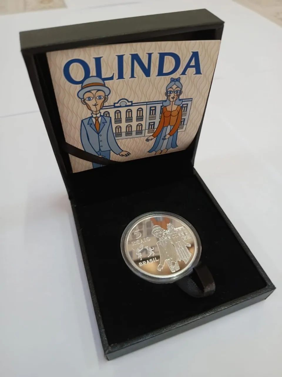 Moeda de Prata Patrimônio da Humanidade UNESCO - Olinda.