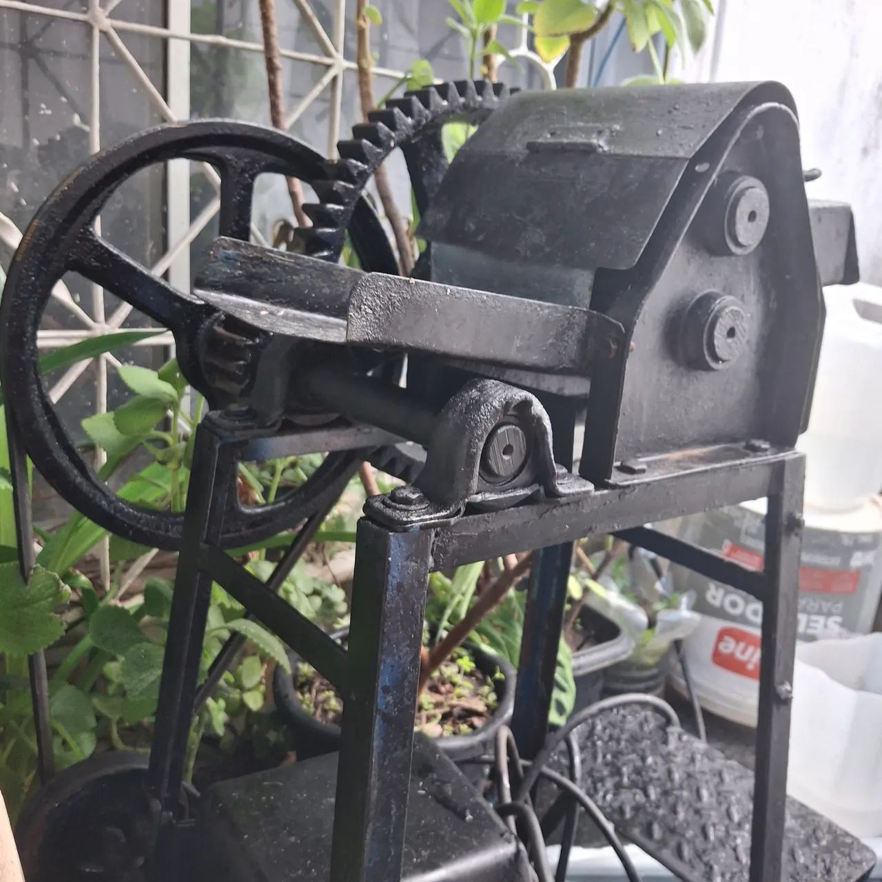 Maquina de moer cana