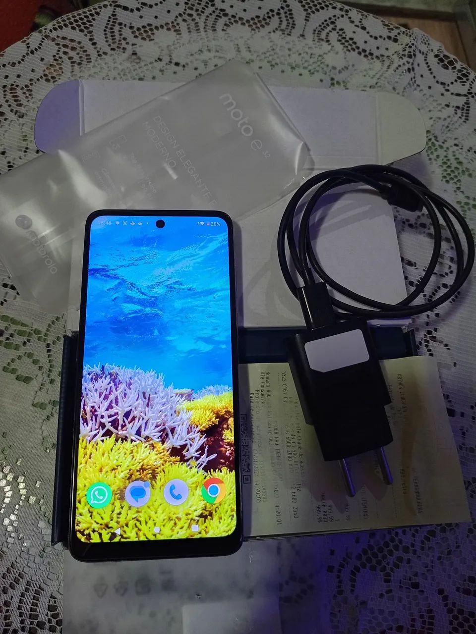 Celular moto e32